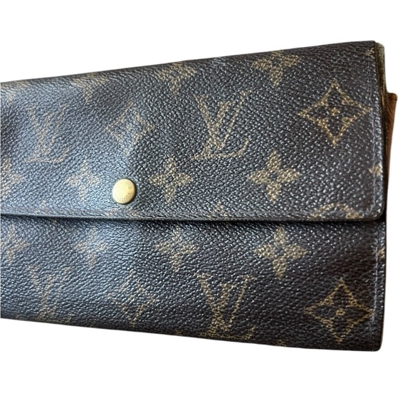 Authentic Louis Vuitton Monogram Portefeuille Sarah Long Wallet! - Picture 4 of 15